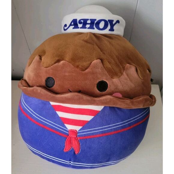 Stranger Things Netflix Squishmallow Collab 10” Plush ‘Ahoy Chocolate’ Exclusive - Picture 10 of 11